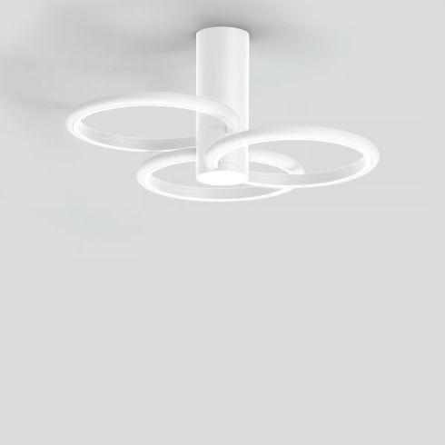 51275.1K3 LED-Deckenleuchte, samtweiß