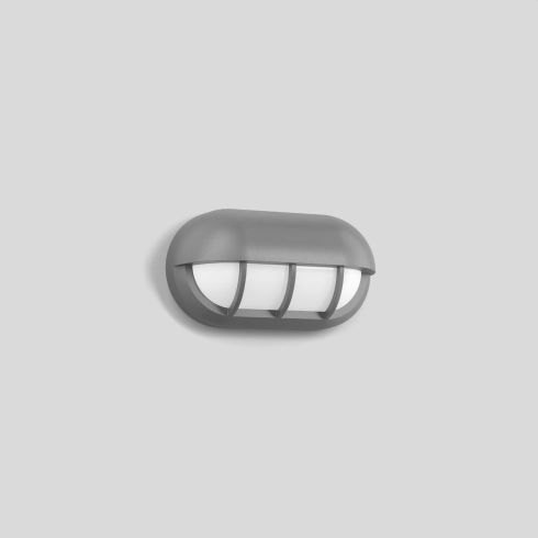 24355A LED-Wandleuchte, silber