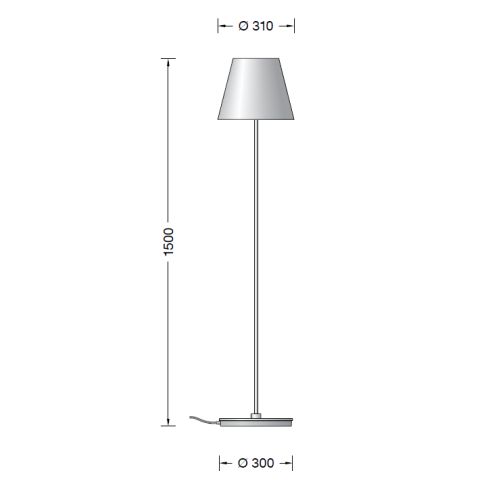 50830.6K3 - STUDIO LINE LED-Stehleuchte, kupfer