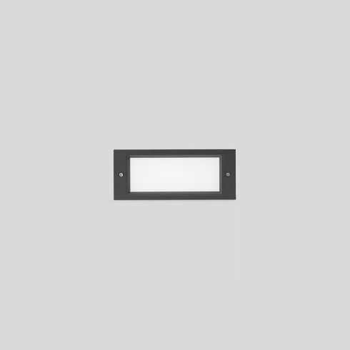33155K3 LED-Wandeinbauleuchte, grafit