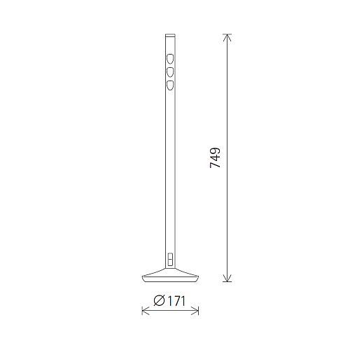 31220.000 LUCY LED 3000K Arbeitsplatzleuchte, silber