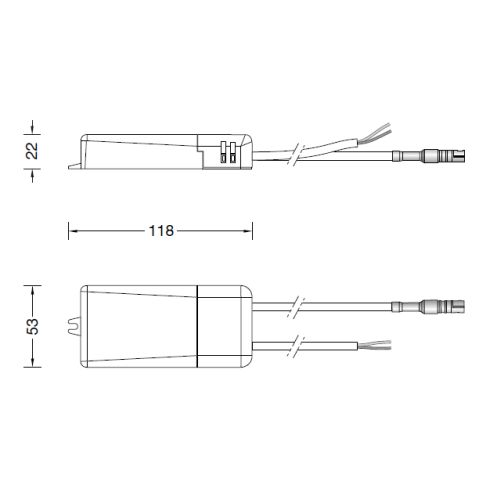 Zubehör - 13143 Netzteil on/off für BEGA-LED-Leuchten