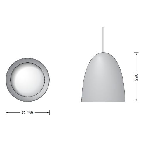 50960.2K3 - STUDIO LINE LED-System-Pendelleuchte, aluminium