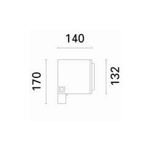 iPro small 20° 3000K LED-Strahler, grau