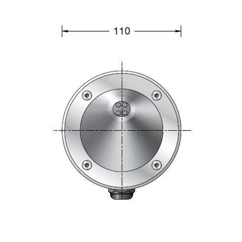 84086K3 LED-Bodeneinbauleuchte, asymmetrisch