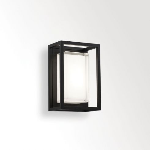 MONTUR M LED-Wand-/ Deckenleuchte, schwarz