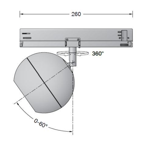 50964.5K3 Strahler für 3-Ph.-Eurostandard-Plus®-Systeme