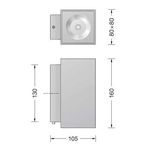 24736WK4 LED-Wandleuchte, weiß