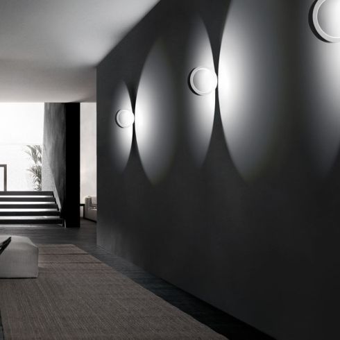 Assolo parete-soffitto LED-Wand-/ -Deckenleuchte, schwarz