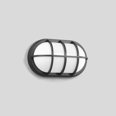 24354K4 LED-Decken-/ Wandleuchte, grafit