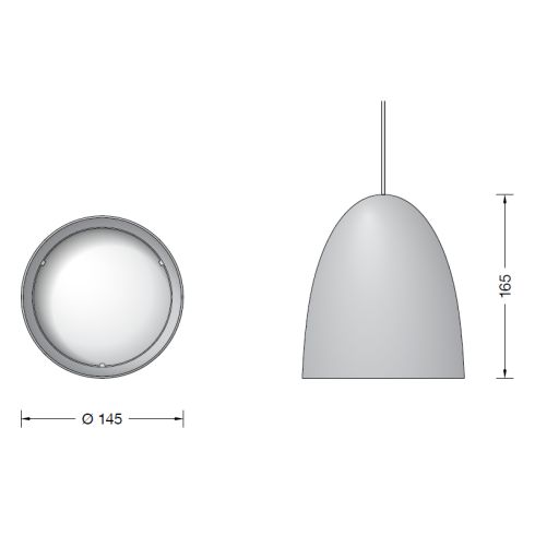 50952.2K3 - STUDIO LINE LED-System-Pendelleuchte, aluminium