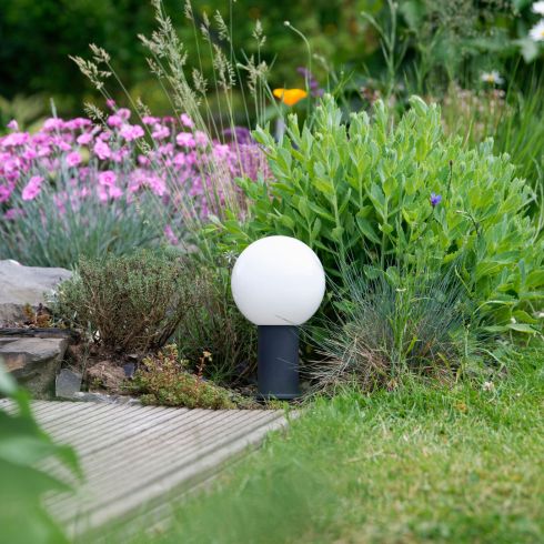 84918K3 - BEGA UniLink Ortsveränderliche Gartenleuchte, grafit