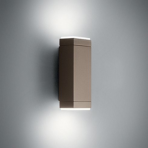 PLAN VERTICAL 90 bronze LED-Wandanbauleuchte