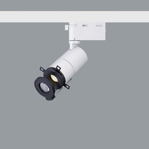 72312.000 POLLUX weiß LED-Konturenstrahler für ERCO-3-Ph.-System