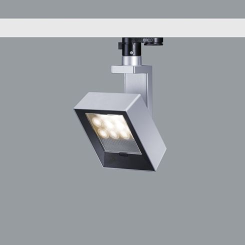 73941.000 LIGHT BOARD silber LED-Strahler für ERCO-3-Ph.-System