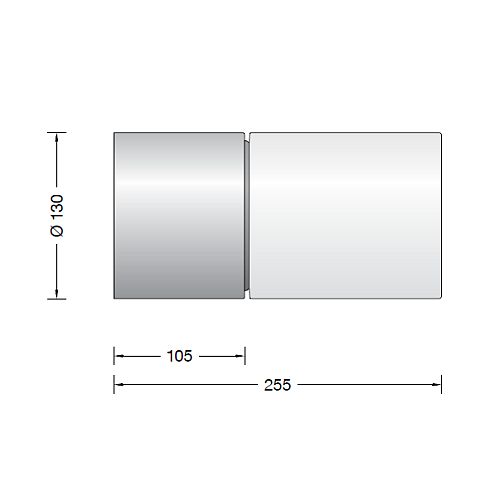 33150K3 LED-Decken-/ Wand-/ Pfeilerleuchte