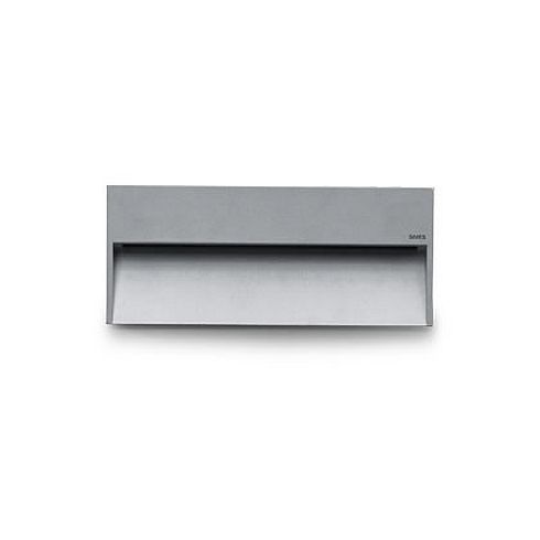 SKILL RECTANGULAR grau LED-Wandanbauleuchte