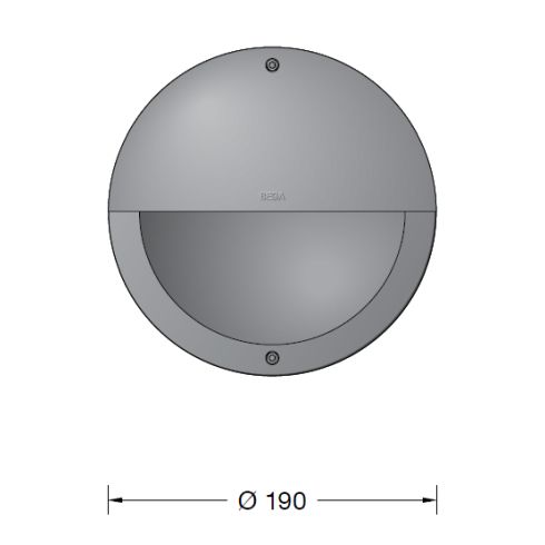 24152K3 LED-Wandeinbauleuchte, grafit