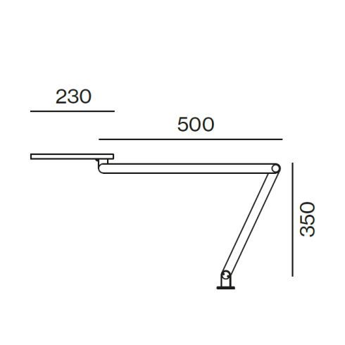 TASK 3000K Tischleuchte, schwarz