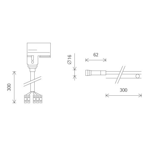 13997.000 OEM ADAPTER weiß für ERCO-DALI-System