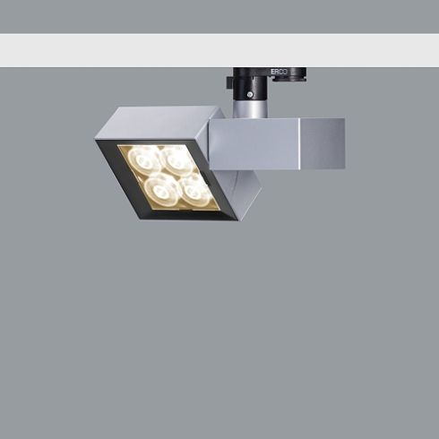 72946.000 OPTON silber LED-Strahler für ERCO-3-Ph.-System
