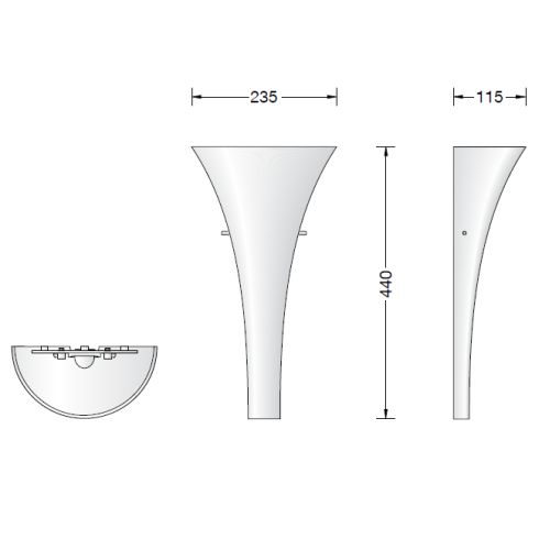 50132K3 LED-Wandleuchte