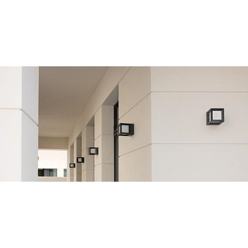 22423A LED-Decken-/ Wand-/ Pfeilerleuchte, silber