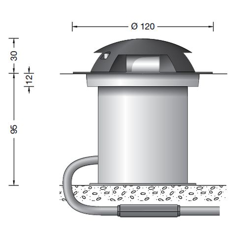 88675K3 LED-Bodeneinbauleuchte