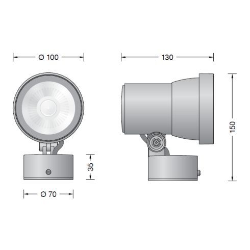 84957K4 LED-Kompaktscheinwerfer