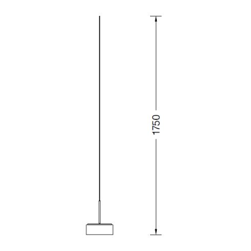 50999.2K3 - STUDIO LINE LED-System-Pendelleuchte, aluminium