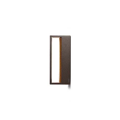 MINICOOL WOOD 220 bronze LED-Wandanbauleuchte