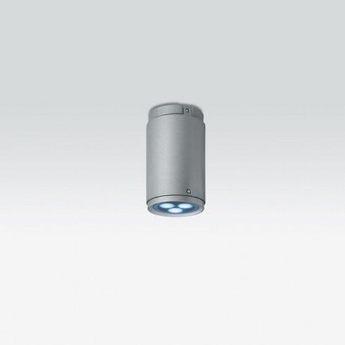 iRoll 65 micro 30° LED-Deckenanbauleuchte, grau