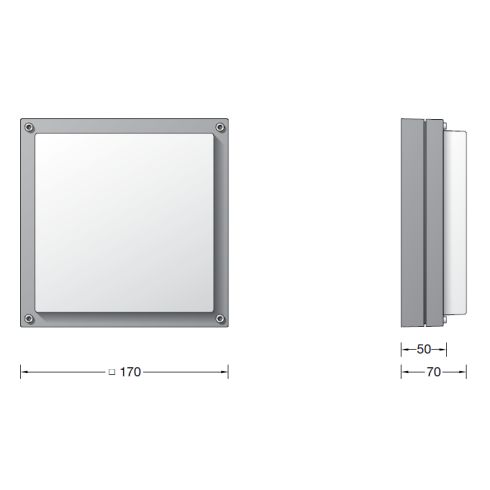 22663K3 LED-Wand-/ Deckenleuchte