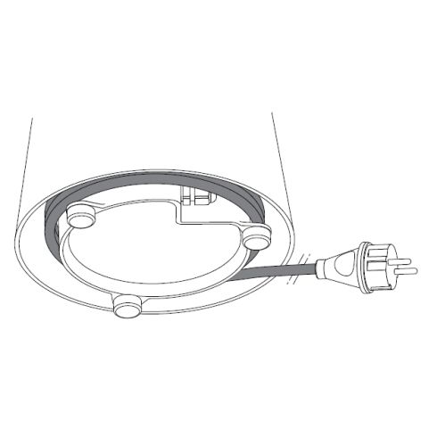 84831K3 - BEGA UniLink Ortsveränderlicher Bodenaufbauscheinwerfer, grafit