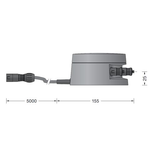 13568 - BEGA Plug & Play 48V Smart Extender mit Anschlussleitung u. 48V-Stecker