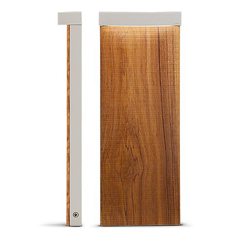 MINILOOK WOOD 580 weiß LED-Pollerleuchte