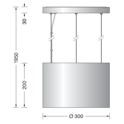 50739.2K3 - STUDIO LINE LED-Pendelleuchte, aluminium