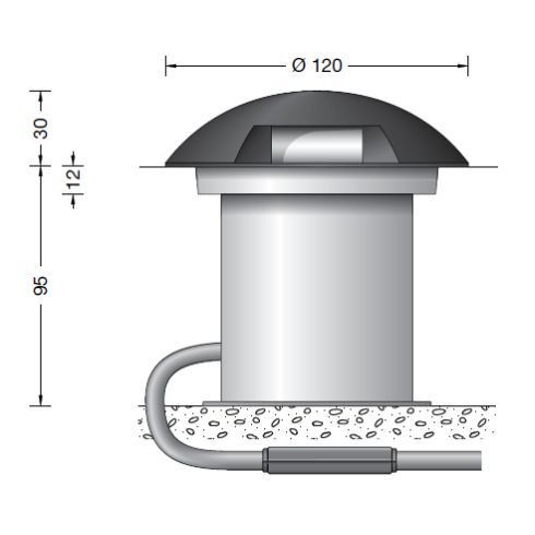 88671K3 LED-Bodeneinbauleuchte