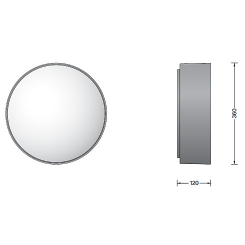 51013.4K3 - STUDIO LINE LED-Deckenleuchte, messing