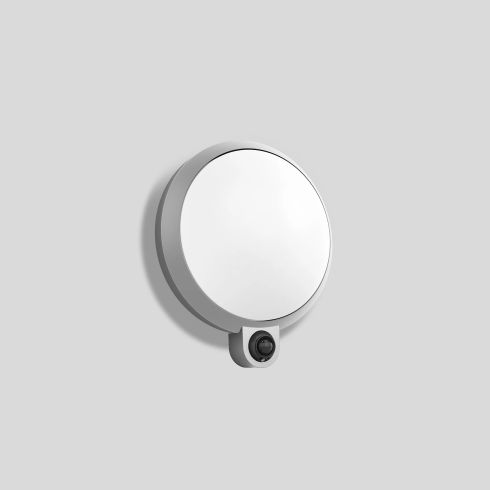 24176AK3 LED-Wandleuchte mit PIR-Sensor, silber