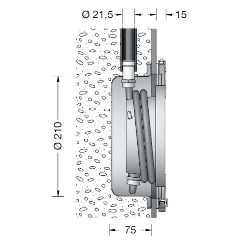 99814K3 LED-Einbau-Schwimmbadleuchte