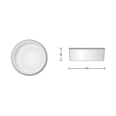 78634K3 LED-Decken-/ Wandleuchte