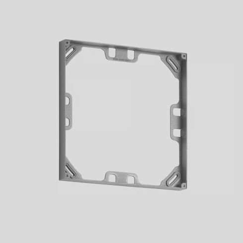 Zubehör - 13639A Montagerahmen, silber