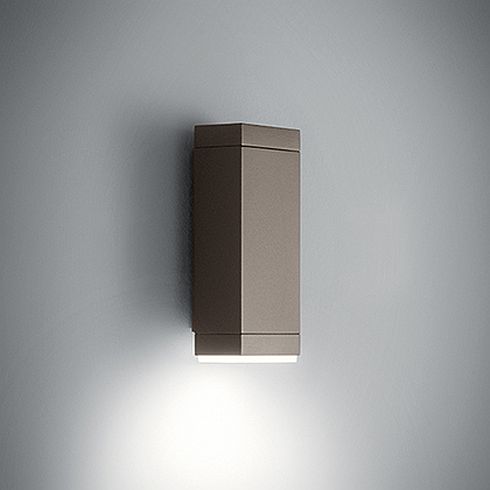 PLAN VERTICAL 90 bronze LED-Wandanbauleuchte