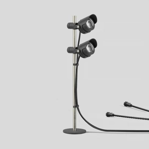 85189K3 - BEGA UniLink® Play 48V Ortsveränderlicher Gartenscheinwerfer, grafit