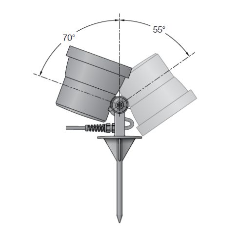 85023K3 - BEGA UniLink Ortsveränderlicher Gartenscheinwerfer, grafit