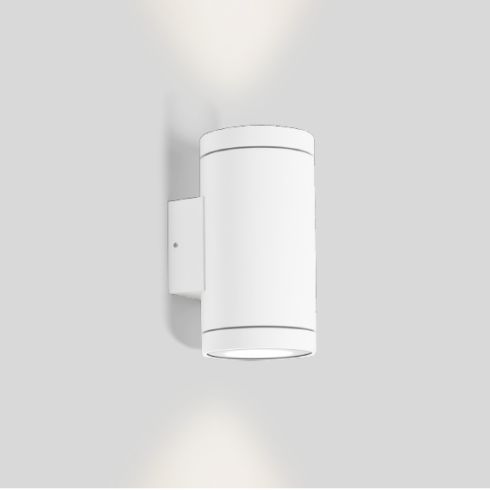 TUBE WALL OUTDOOR 2.0 LED-Außenwandleuchte, weiß