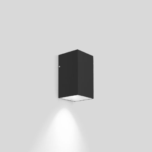 TRAIN WALL OUTDOOR 1.0 LED-Außenwandleuchte, schwarz