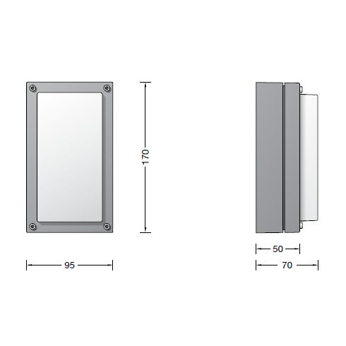 22400K3 LED-Wand-/ Deckenleuchte