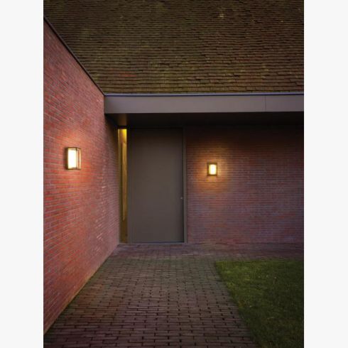 MONTUR M LED-Wand-/ Deckenleuchte, schwarz